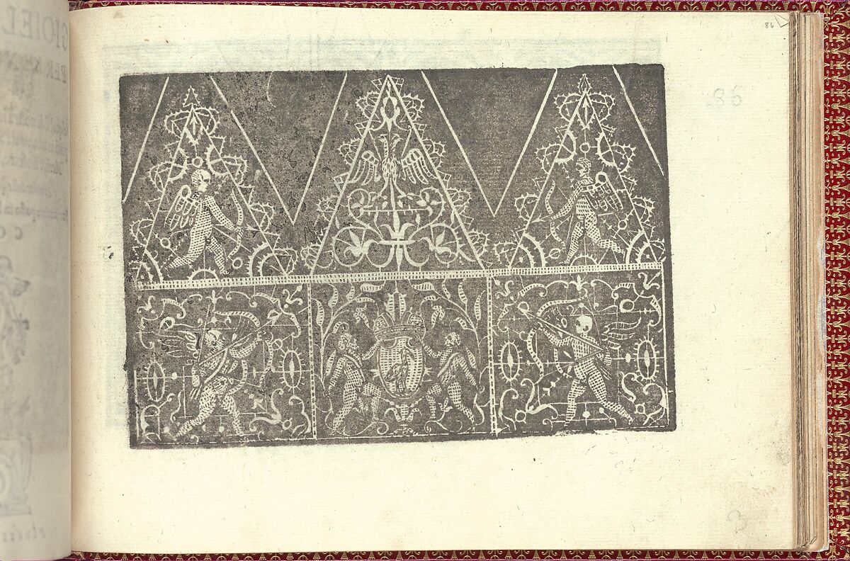 Corona delle Nobili et Virtuose Donne: Libro I-IV, page 86 (recto), Cesare Vecellio (Italian, Pieve di Cadore 1521–1601 Venice)  , Venice, Woodcut 