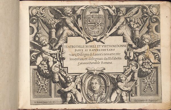 Teatro delle Nobili et Virtuose Donne..., title page (recto)