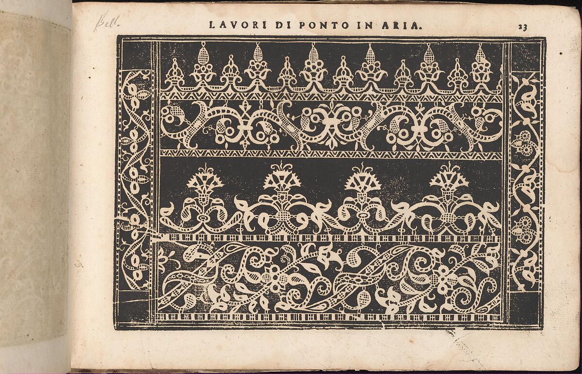 Teatro delle Nobili et Virtuose Donne..., page 19 (recto), Isabella Catanea Parasole (Italian, ca. 1565/70–ca. 1625), Woodcut, engraving 