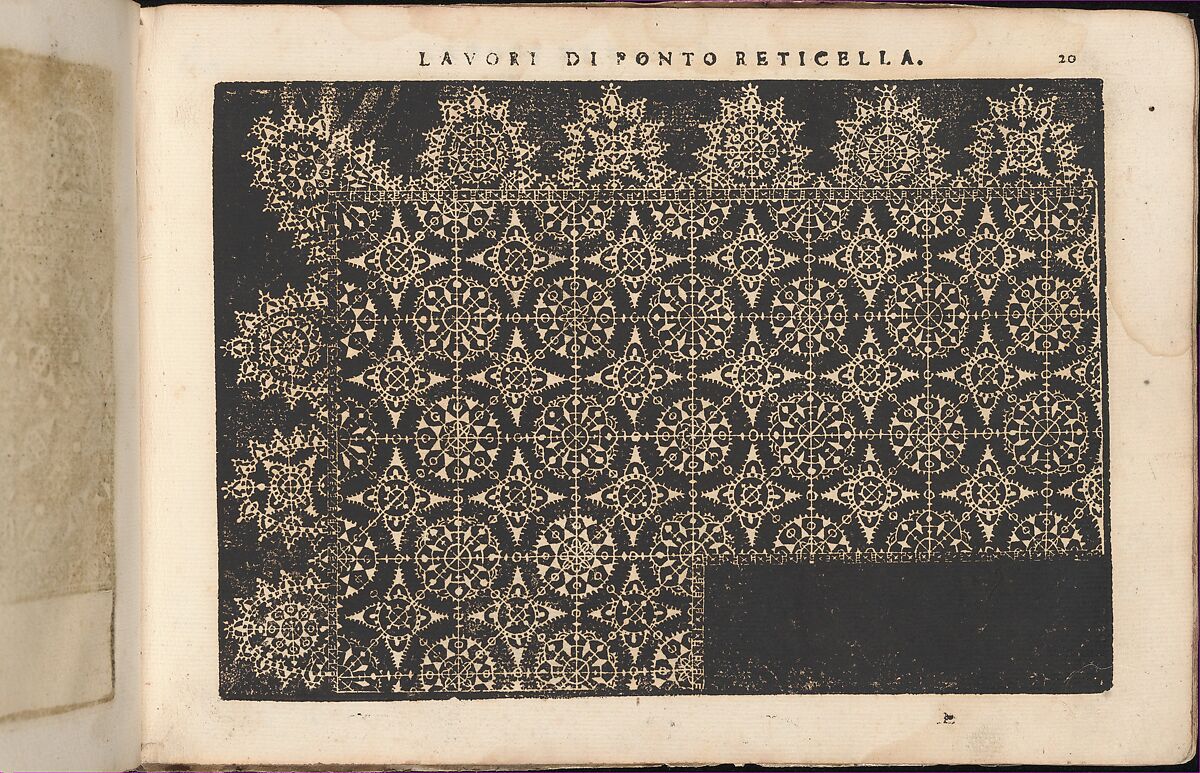 Teatro delle Nobili et Virtuose Donne..., page 22 (recto), Isabella Catanea Parasole (Italian, ca. 1565/70–ca. 1625), Woodcut, engraving 