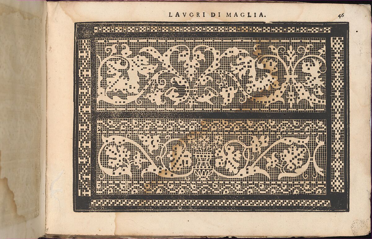 Teatro delle Nobili et Virtuose Donne..., page 42 (recto), Isabella Catanea Parasole (Italian, ca. 1565/70–ca. 1625), Woodcut, engraving 
