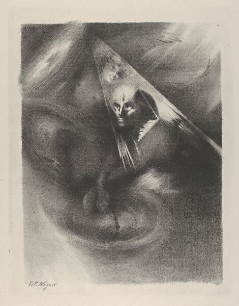 Dream (Rêve), Théophile Pierre Wagner (French, active 1890s), Lithograph 