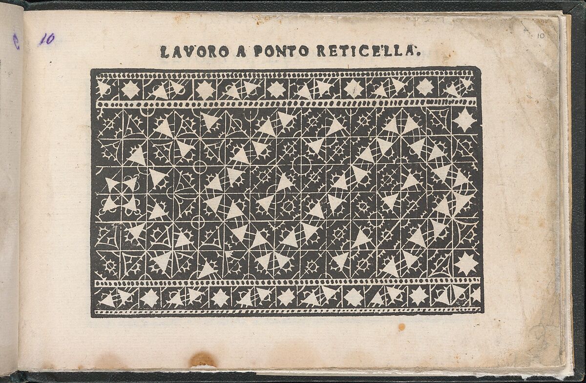 Gemma pretiosa della virtuose donne, page 10 (recto), Isabella Catanea Parasole (Italian, ca. 1565/70–ca. 1625), Woodcut 