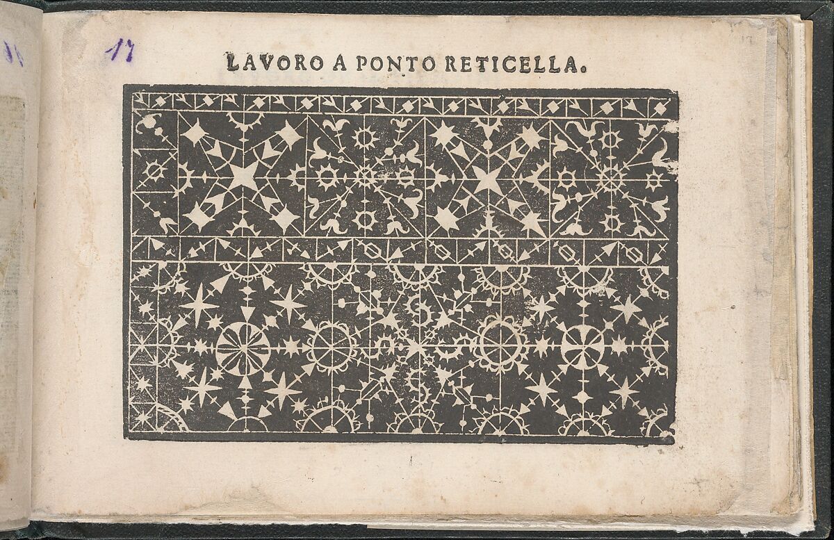 Gemma pretiosa della virtuose donne, page 17 (recto), Isabella Catanea Parasole (Italian, ca. 1565/70–ca. 1625), Woodcut 