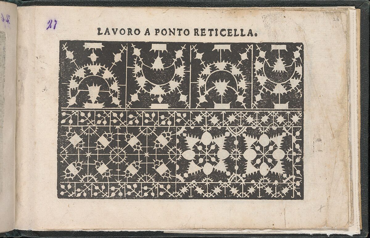 Gemma pretiosa della virtuose donne, page 26 (recto), Isabella Catanea Parasole (Italian, ca. 1565/70–ca. 1625), Woodcut 