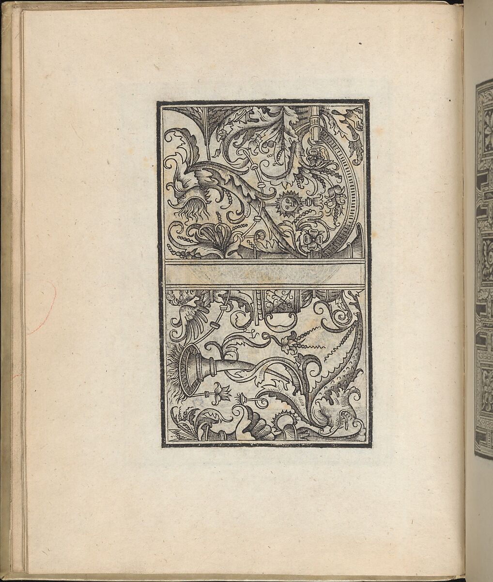 Trionfo Di Virtu. Libro Novo..., page 4 (verso), Matteo Pagano (Italian, 1515–1588)  , Venice, Woodcut 