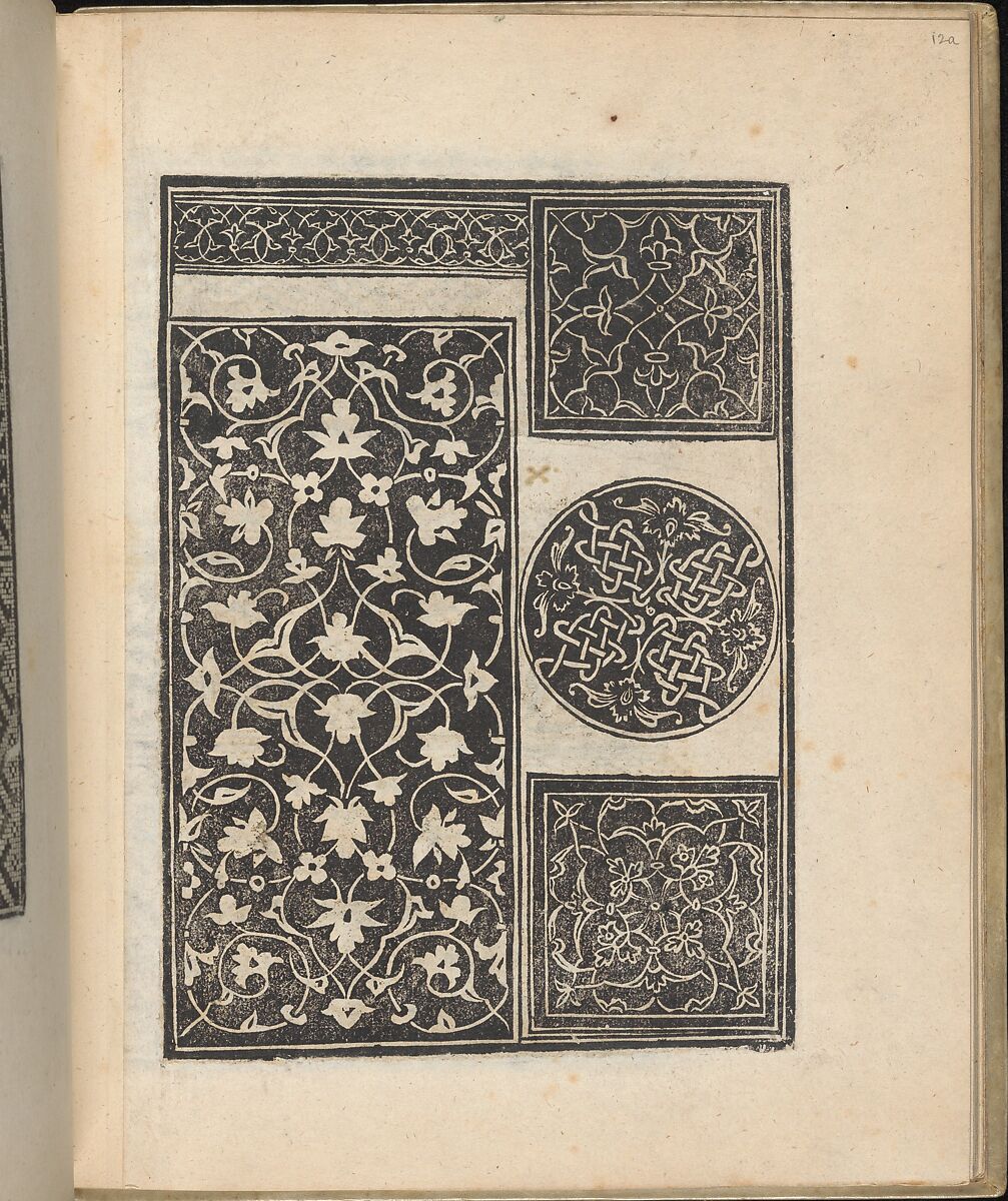 Trionfo Di Virtu. Libro Novo..., page 12 (recto), Matteo Pagano (Italian, 1515–1588)  , Venice, Woodcut 