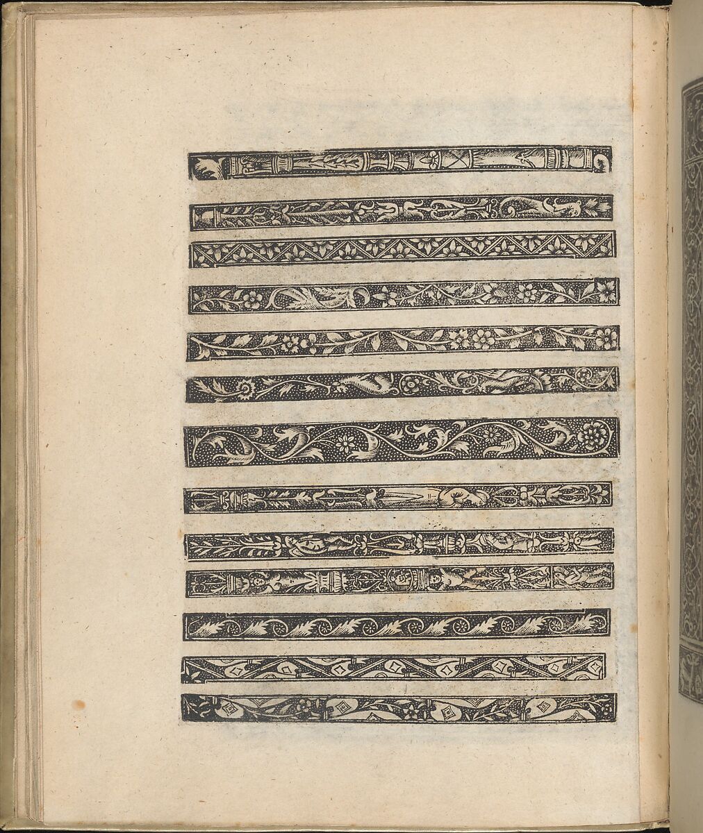 Trionfo Di Virtu. Libro Novo..., page 13 (recto), Matteo Pagano (Italian, 1515–1588)  , Venice, Woodcut 