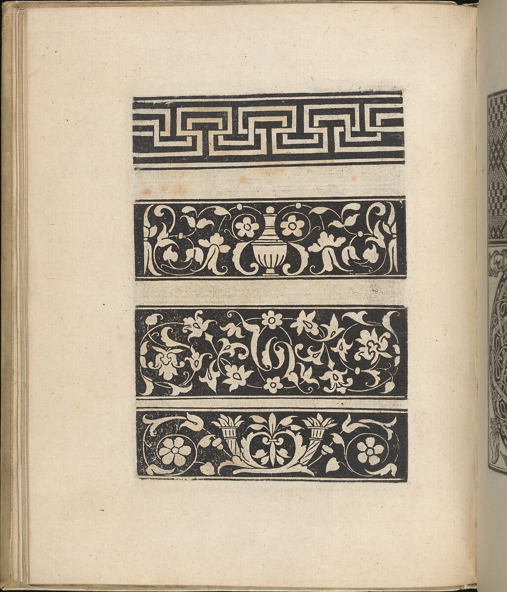 Trionfo Di Virtu. Libro Novo..., page 19 (recto), Matteo Pagano (Italian, 1515–1588)  , Venice, Woodcut 