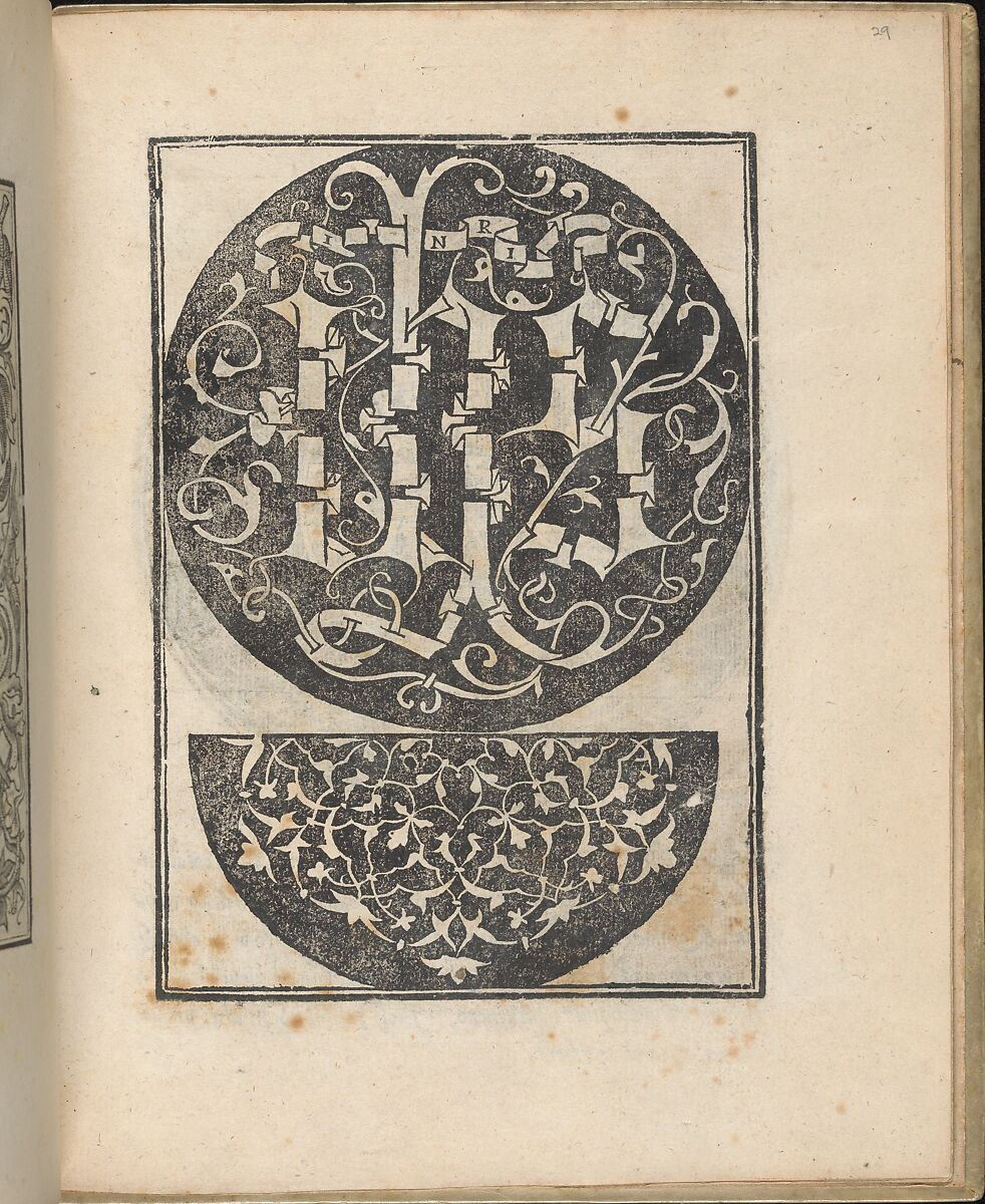 Trionfo Di Virtu. Libro Novo..., page 29 (verso), Matteo Pagano (Italian, 1515–1588)  , Venice, Woodcut 