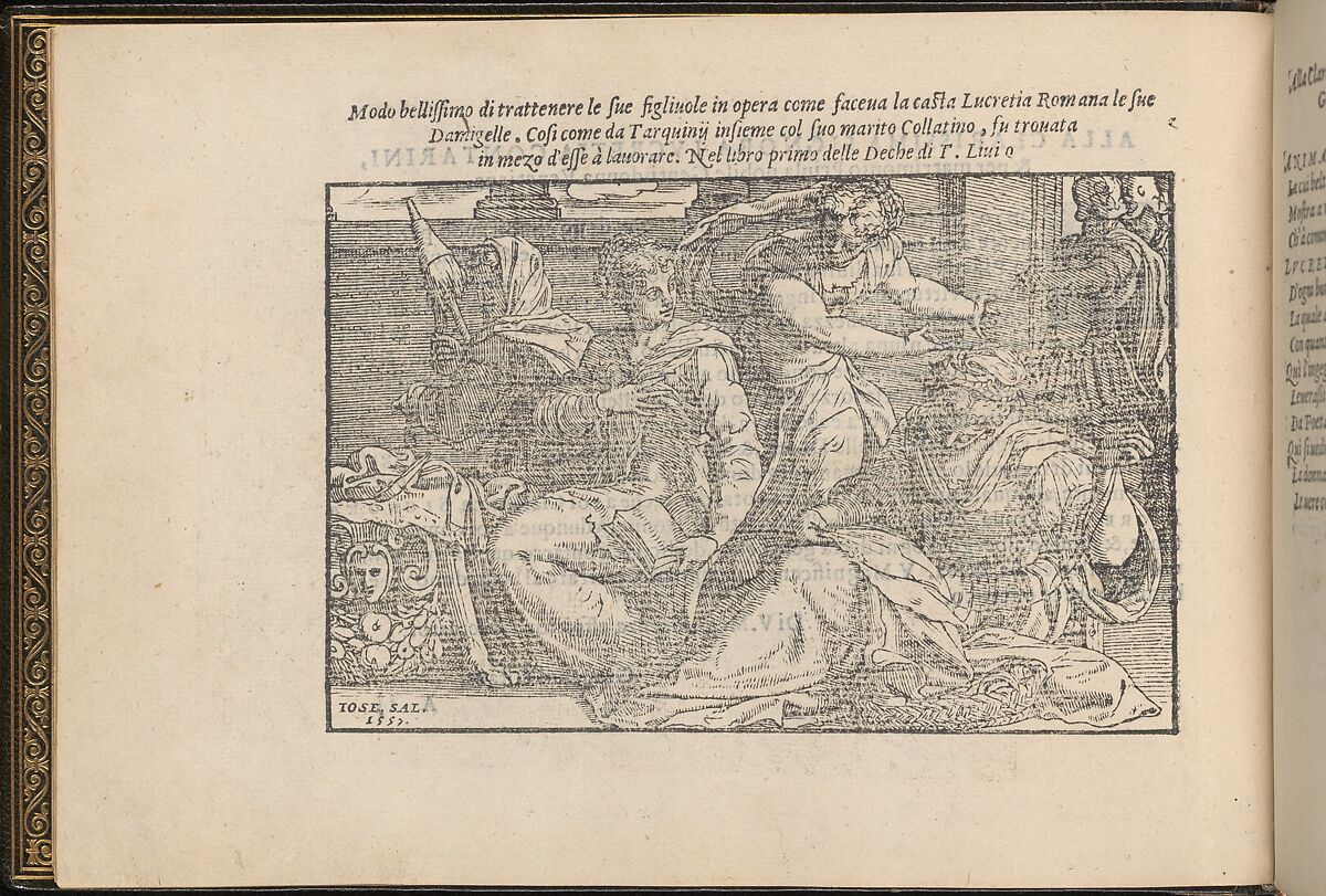 La Vera Perfettione del Disegno di varie sorti di recami, page 2 (verso), Giovanni Ostaus (Italian, active Venice ca. 1554–91)  , Venice, Woodcut 