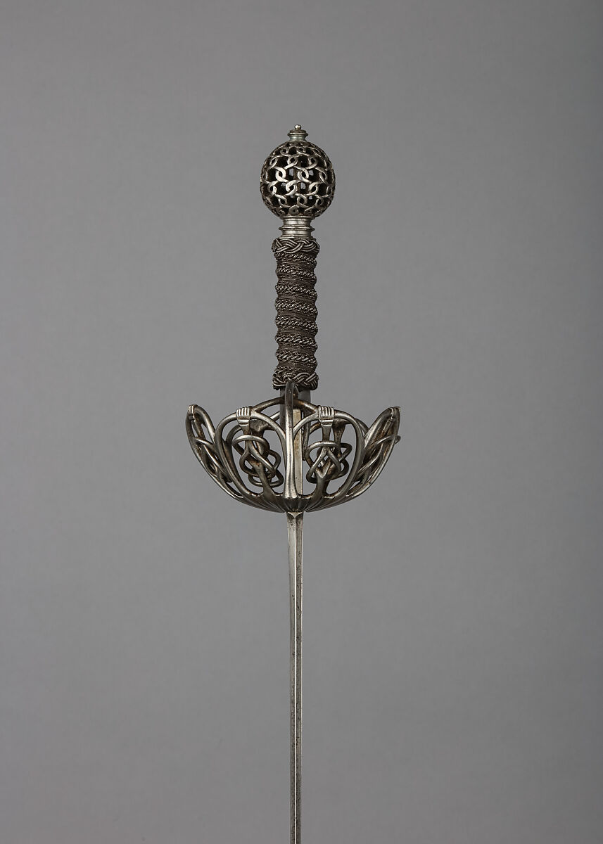Rapier, Steel, iron wire, Italian