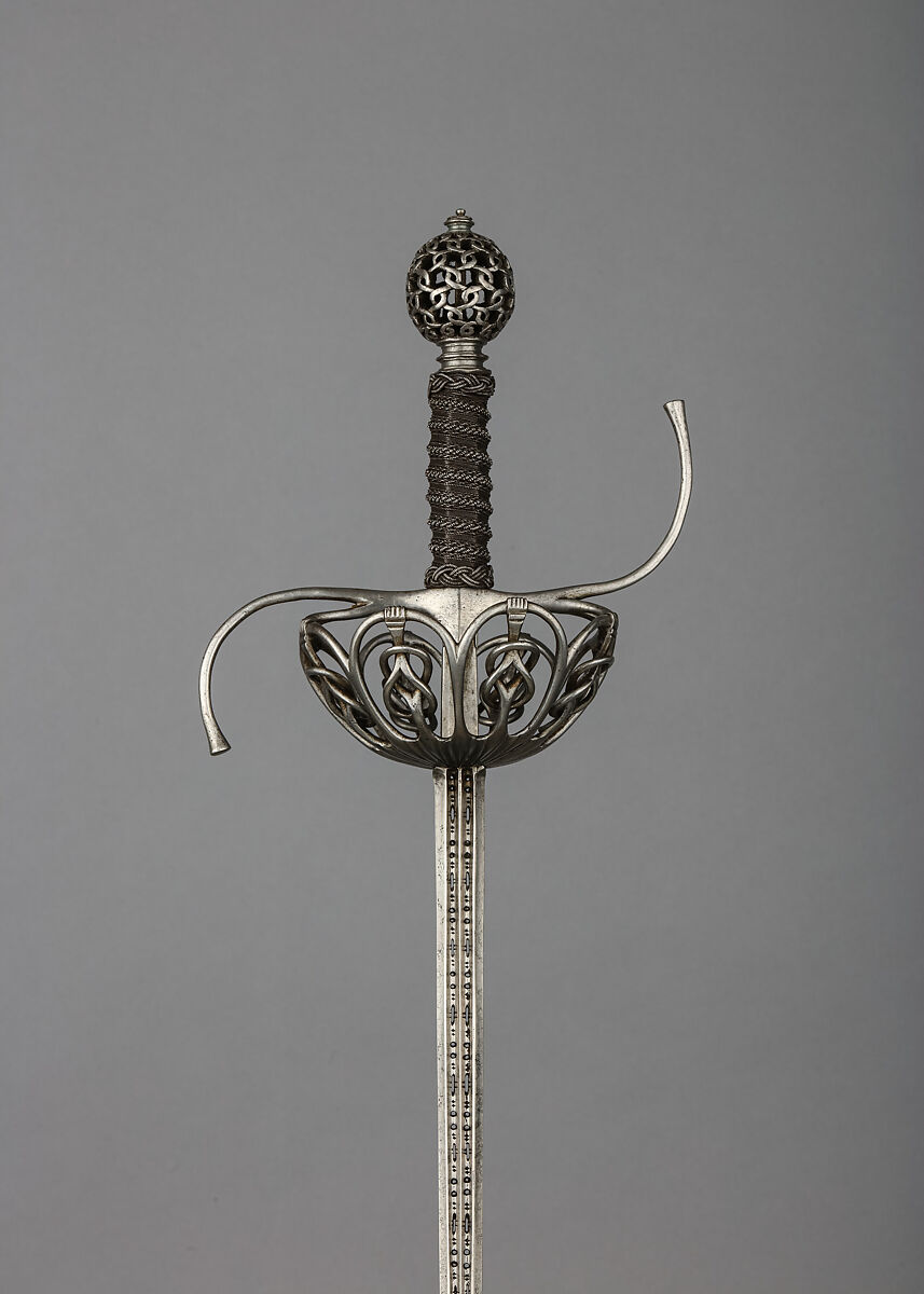 Rapier, Steel, iron wire, Italian