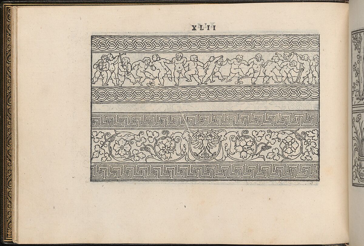 La Vera Perfettione del Disegno di varie sorti di recami, page 21 (verso), Giovanni Ostaus (Italian, active Venice ca. 1554–91)  , Venice, Woodcut 