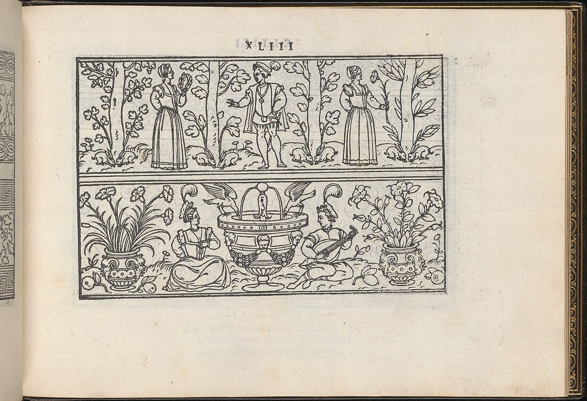 La Vera Perfettione del Disegno di varie sorti di recami, page 22 (recto), Giovanni Ostaus (Italian, active Venice ca. 1554–91)  , Venice, Woodcut 