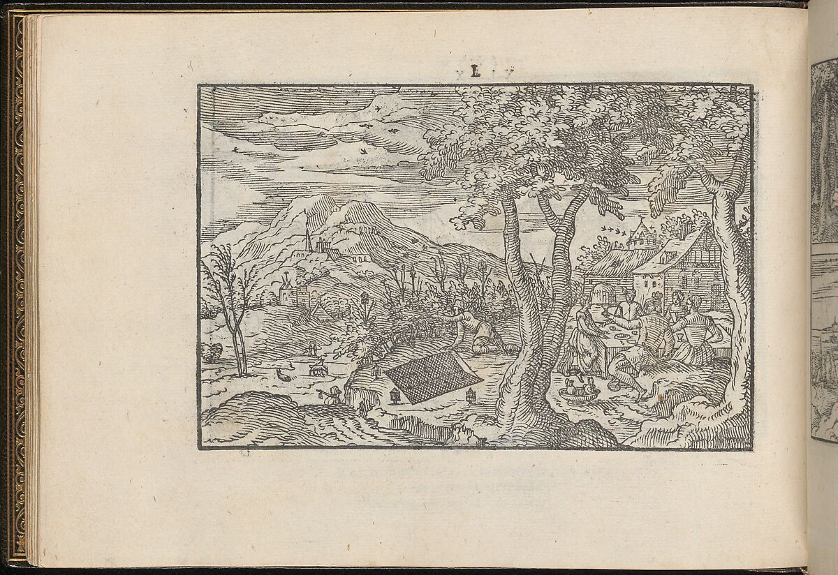 La Vera Perfettione del Disegno di varie sorti di recami, page 25 (verso), Giovanni Ostaus (Italian, active Venice ca. 1554–91)  , Venice, Woodcut 