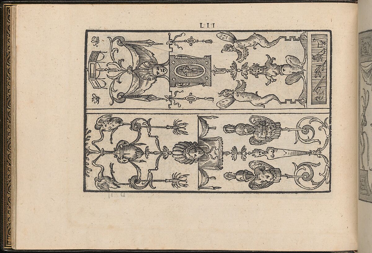 La Vera Perfettione del Disegno di varie sorti di recami, page 26 (verso), Giovanni Ostaus (Italian, active Venice ca. 1554–91)  , Venice, Woodcut 