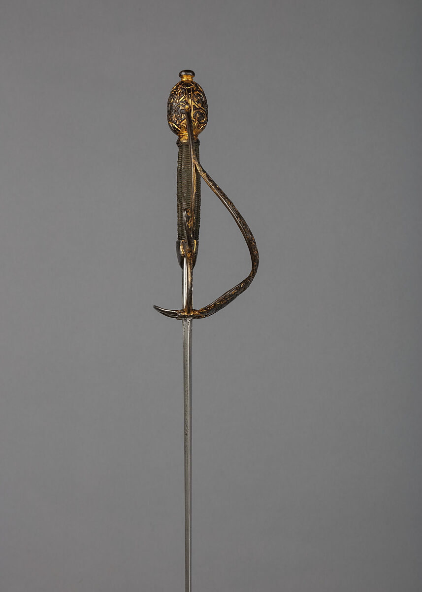 Rapier, Steel, gold, blade, Spanish