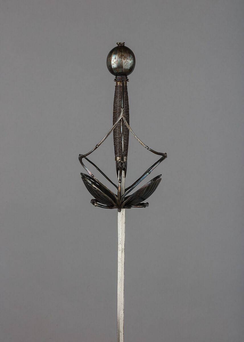 Rapier, Steel, iron wire, blade, Spanish