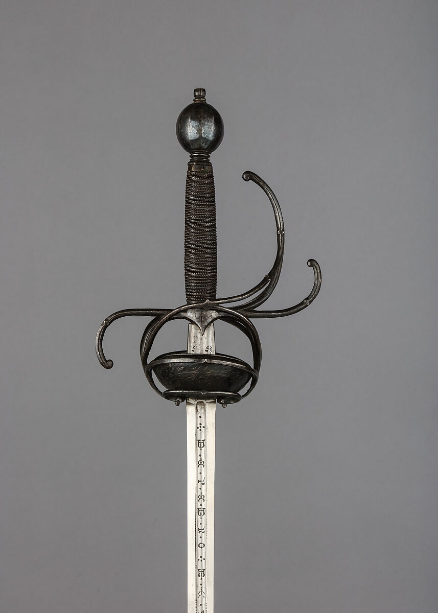 Rapier, Steel, iron wire, Spanish