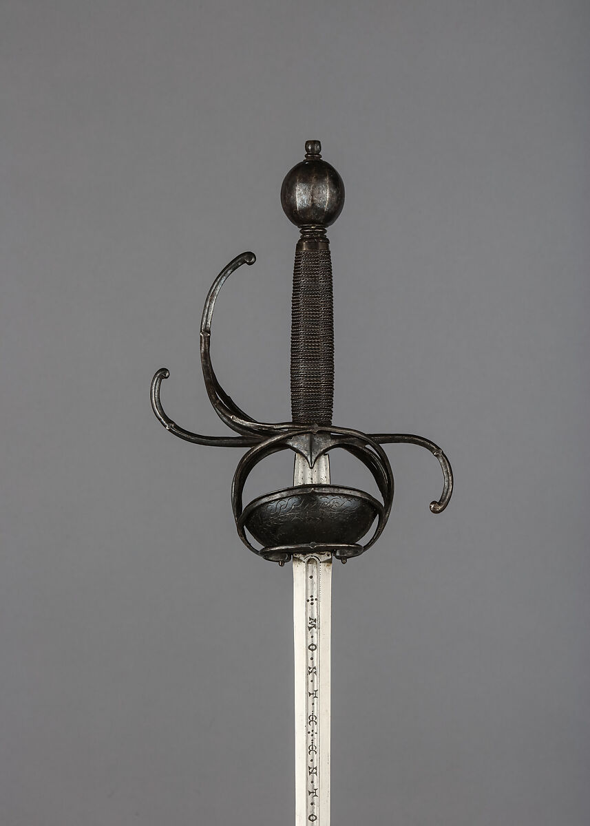 Rapier, Steel, iron wire, Spanish 