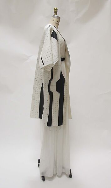 Ensemble, Vionnet S.p.A. (Italian, founded 2008), Silk, synthetic, leather, metal, cotton, French