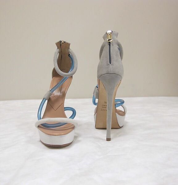 Ensemble, Vionnet S.p.A. (Italian, founded 2008), Silk, synthetic, leather, metal, cotton, French