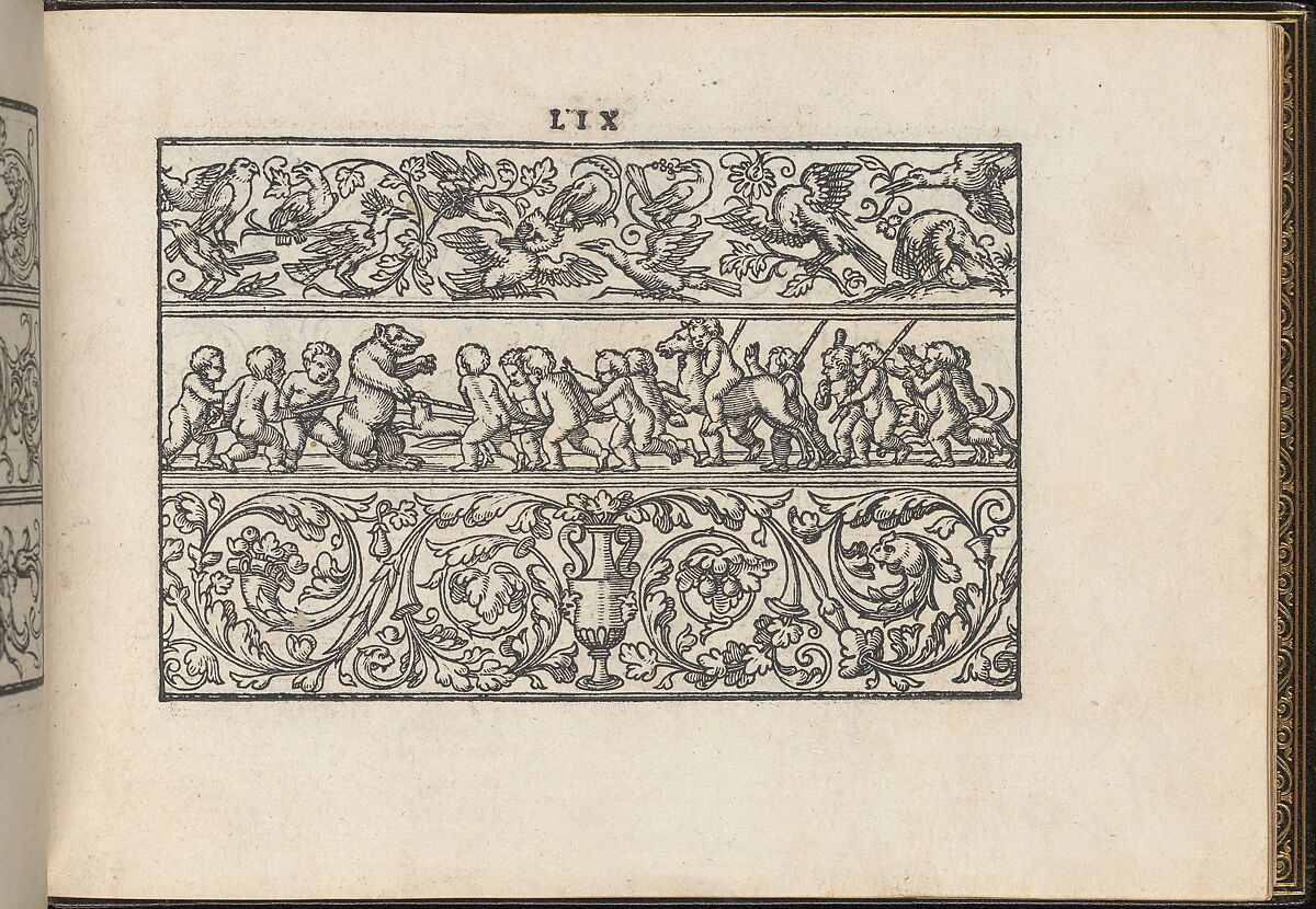 La Vera Perfettione del Disegno di varie sorti di recami, page 30 (recto), Giovanni Ostaus (Italian, active Venice ca. 1554–91)  , Venice, Woodcut 