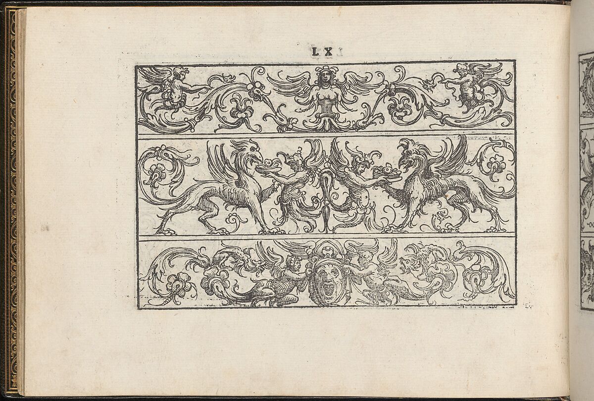 La Vera Perfettione del Disegno di varie sorti di recami, page 30 (verso), Giovanni Ostaus (Italian, active Venice ca. 1554–91)  , Venice, Woodcut 
