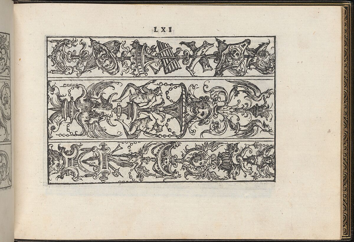 La Vera Perfettione del Disegno di varie sorti di recami, page 31 (recto), Giovanni Ostaus (Italian, active Venice ca. 1554–91)  , Venice, Woodcut 