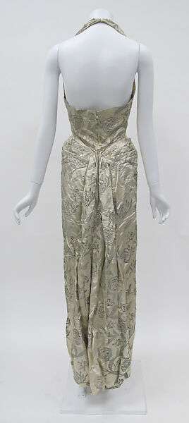 Dress, Mad Carpentier (French, 1939–1957), silk, metal, French