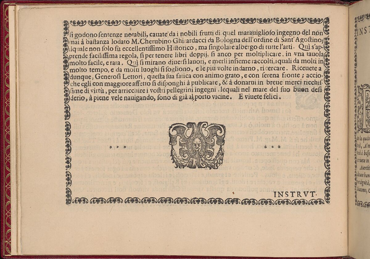 Ghirlanda: Di sei vaghi fiori scielti da piu famosi Giardini d'Italia, page 3 (verso), Pietro Paulo Tozzi (Italian, active 1593–1628), Etching and drawing 
