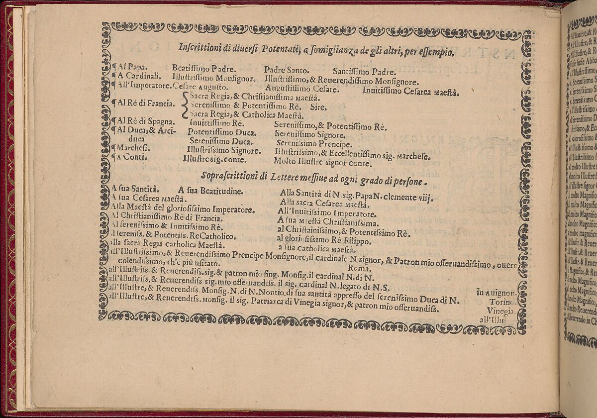 Ghirlanda: Di sei vaghi fiori scielti da piu famosi Giardini d'Italia, page 4 (verso), Pietro Paulo Tozzi (Italian, active 1593–1628), Etching and drawing 