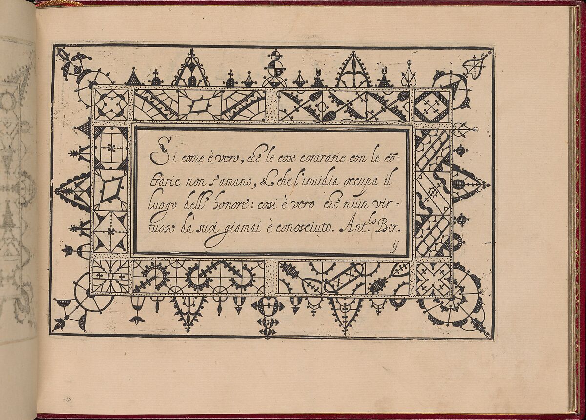 Ghirlanda: Di sei vaghi fiori scielti da piu famosi Giardini d'Italia, page 19 (recto), Pietro Paulo Tozzi (Italian, active 1593–1628), Etching and drawing 