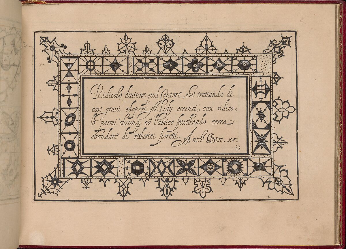 Ghirlanda: Di sei vaghi fiori scielti da piu famosi Giardini d'Italia, page 23 (recto), Pietro Paulo Tozzi (Italian, active 1593–1628), Etching and drawing 