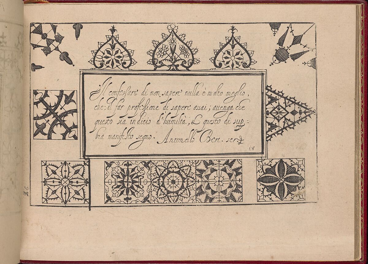 Ghirlanda: Di sei vaghi fiori scielti da piu famosi Giardini d'Italia, page 26 (recto), Pietro Paulo Tozzi (Italian, active 1593–1628), Etching and drawing 