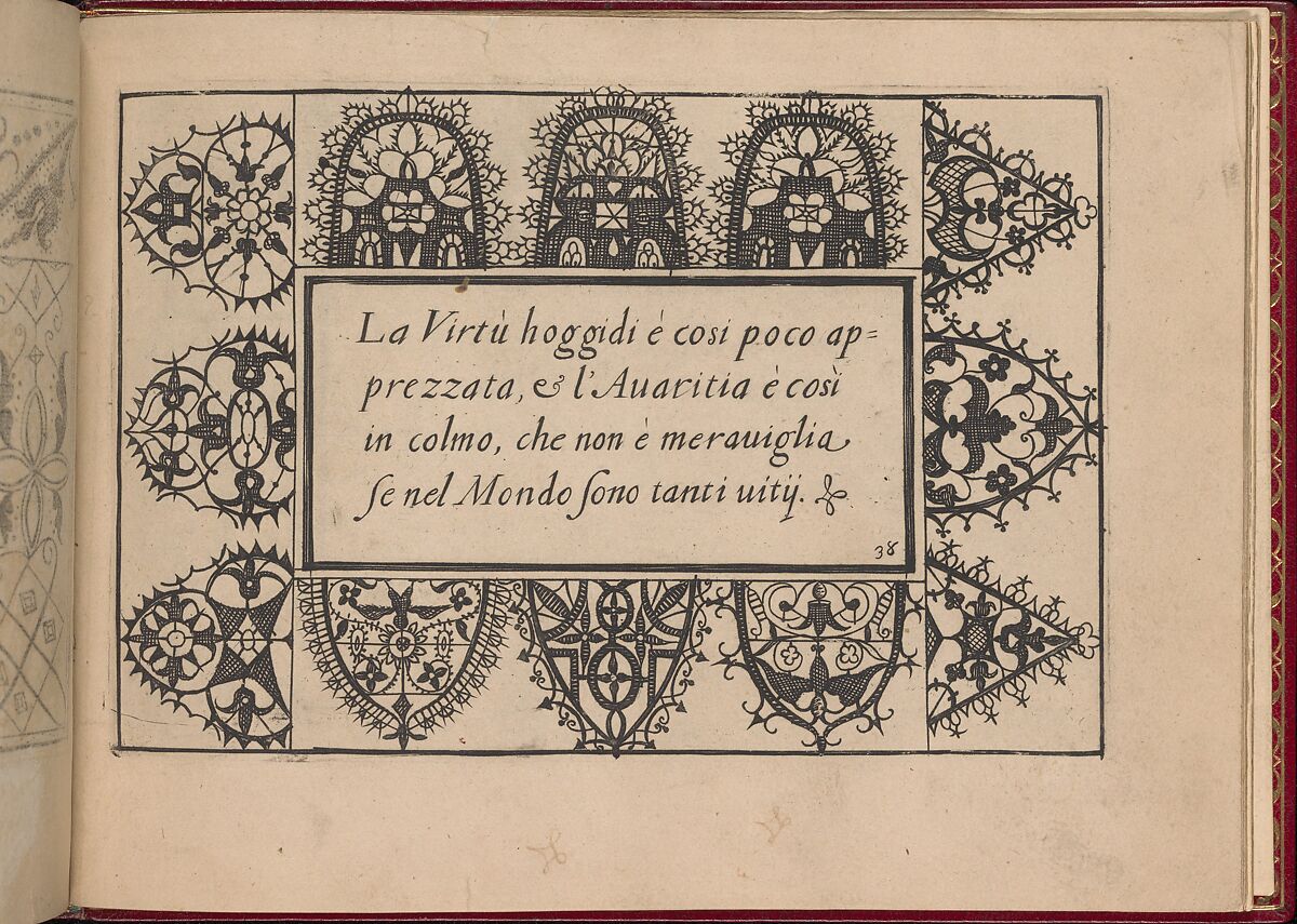 Ghirlanda: Di sei vaghi fiori scielti da piu famosi Giardini d'Italia, page 46 (recto), Pietro Paulo Tozzi (Italian, active 1593–1628), Etching and drawing 