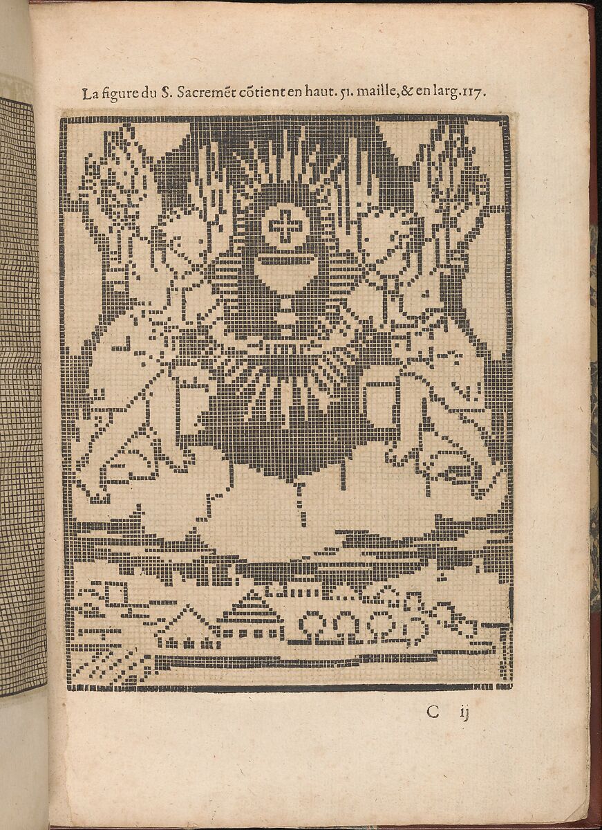 Les Secondes Oeuvres, et Subtiles Inventions De Lingerie du Seigneur Federic de Vinciolo Venitien, page 10 (recto), Federico de Vinciolo (Italian, active Paris, ca. 1587–99), Woodcut 