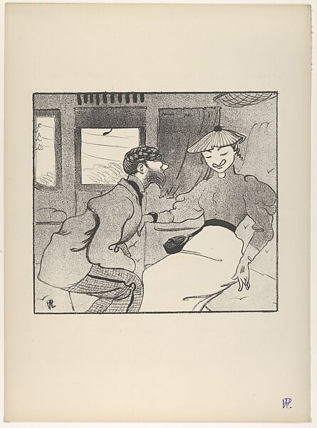 Honeymoon, René-Georges Hermann-Paul (French, Paris 1874–1940 Saintes-Maries-de-la-Mer), Lithograph 