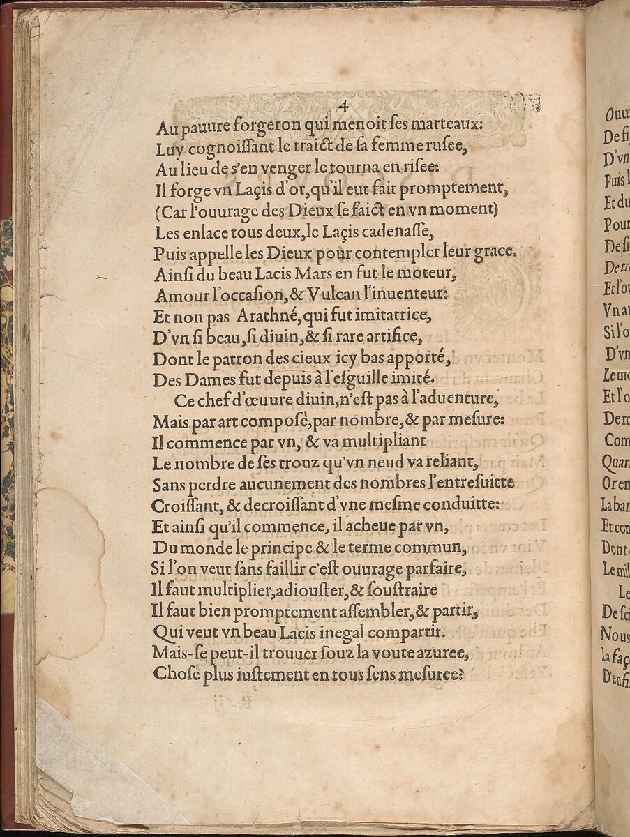 Les Secondes Oeuvres, et Subtiles Inventions De Lingerie du Seigneur Federic de Vinciolo Venitien, page 66 (verso), Federico de Vinciolo (Italian, active Paris, ca. 1587–99), Woodcut 