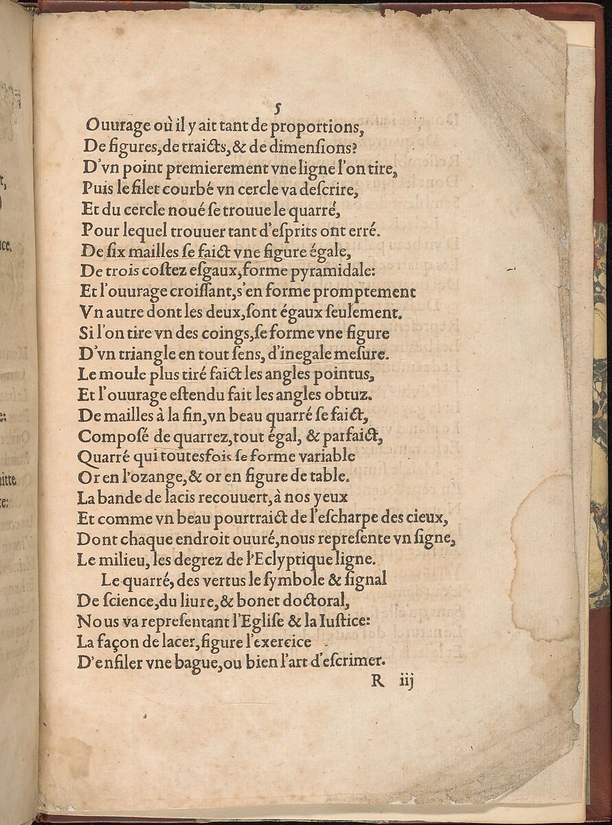 Les Secondes Oeuvres, et Subtiles Inventions De Lingerie du Seigneur Federic de Vinciolo Venitien, page 67 (recto), Federico de Vinciolo (Italian, active Paris, ca. 1587–99), Woodcut 