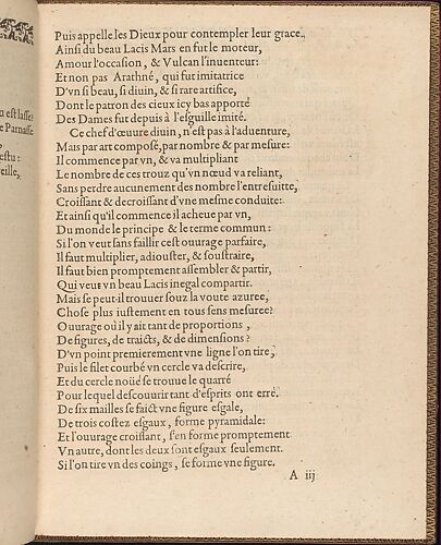 La Pratique de l'Aiguille, page 3 (recto)