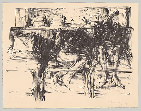 Images from a Locked Ward, Michael Mazur (American, New York 1935–2009 Cambridge, Massachusetts), Lithographs