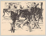 Images from a Locked Ward, Michael Mazur (American, New York 1935–2009 Cambridge, Massachusetts), Lithographs