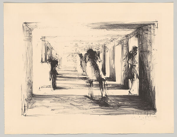 Images from a Locked Ward, Michael Mazur (American, New York 1935–2009 Cambridge, Massachusetts), Lithographs