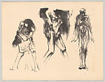Images from a Locked Ward, Michael Mazur (American, New York 1935–2009 Cambridge, Massachusetts), Lithographs