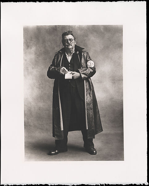 Car Park Attendant, Irving Penn (American, Plainfield, New Jersey 1917–2009 New York), Platinum-palladium print 