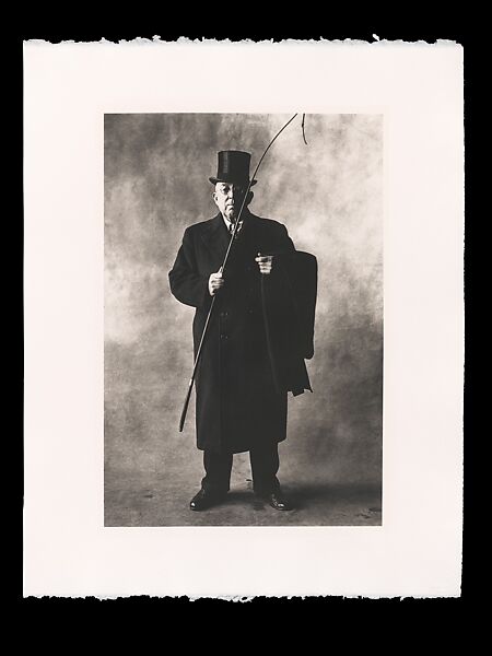 Coachman with Whip, New York, Irving Penn (American, Plainfield, New Jersey 1917–2009 New York), Platinum-palladium print 