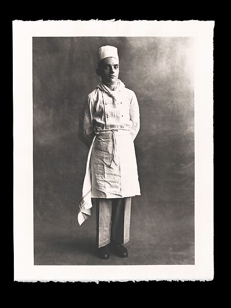 Cuisiner, Paris, Irving Penn (American, Plainfield, New Jersey 1917–2009 New York), Platinum-palladium print 