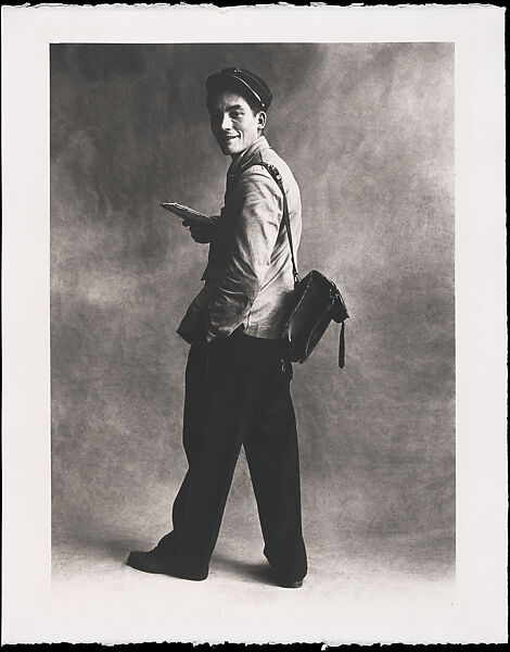 Facteur [Mailman], Irving Penn (American, Plainfield, New Jersey 1917–2009 New York), Platinum-palladium print 